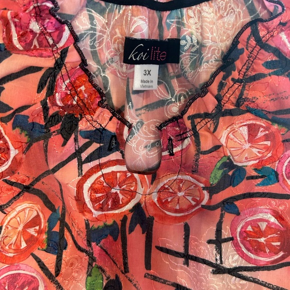 Koi Scrub Top - Picture 2 of 4